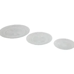 Service vaisselle transparent 18 pièces^Gifi Hot