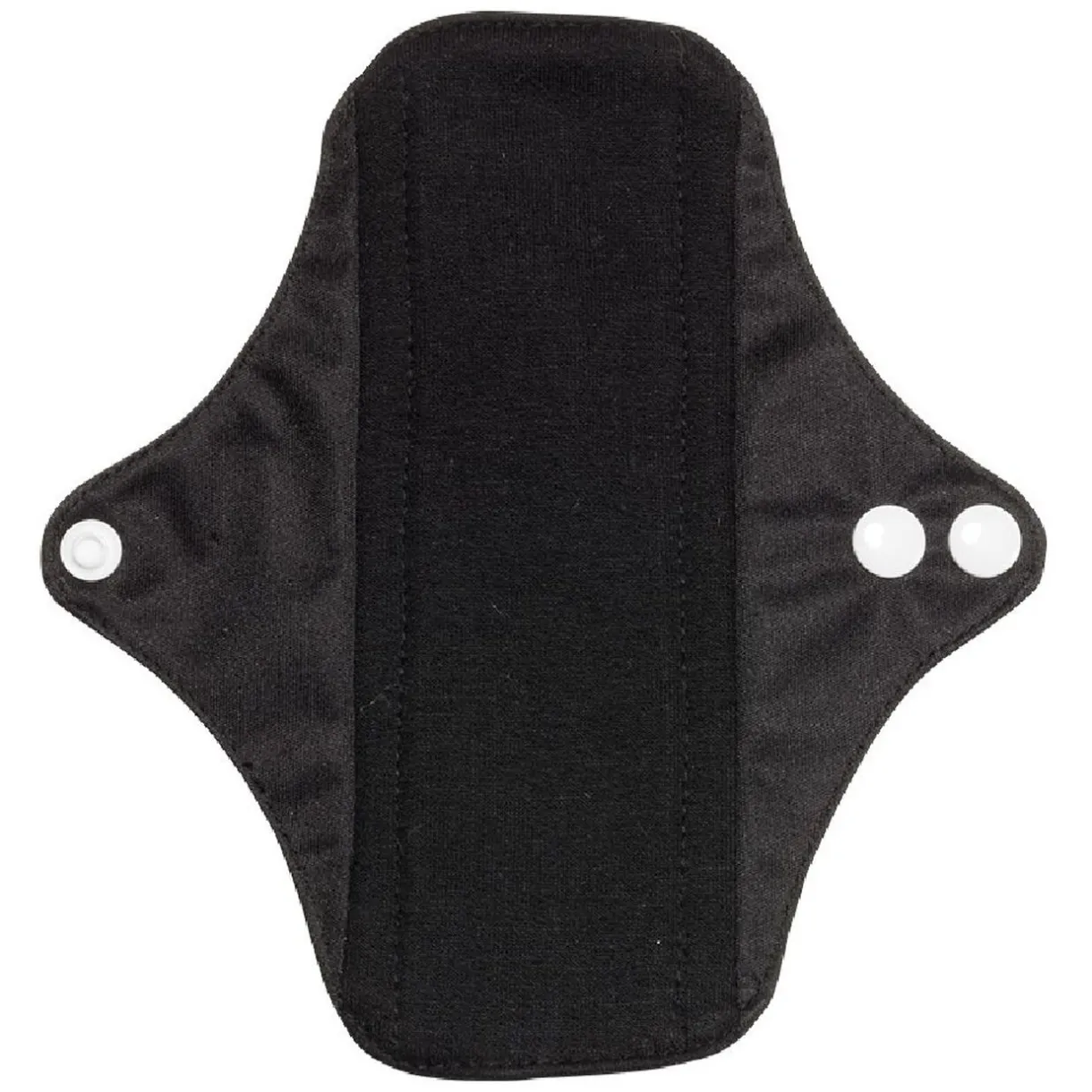 Clearance Gifi Serviette hygiènique lavable noire 100% coton