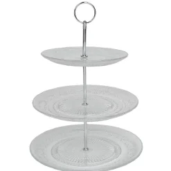 Serviteur à 3 niveaux transparent^Gifi Hot