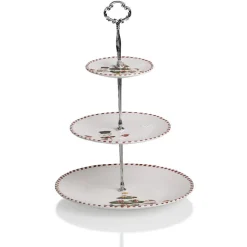 Serviteur à 3 étages motif Noël^Gifi