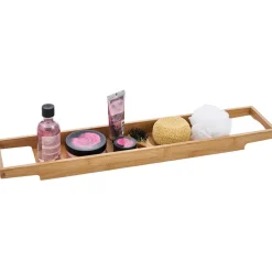 Discount Gifi Serviteur de baignoire en bambou