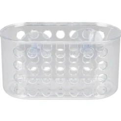 New Gifi Serviteur de douche à ventouse ajouré transparent