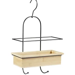 Best Gifi Serviteur de douche bambou avec crochets