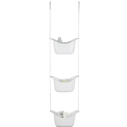 Hot Gifi Serviteur de douche blanc 3 étages