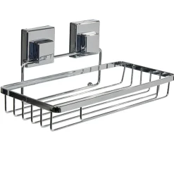 Hot Gifi Serviteur de douche simple à ventouse gris