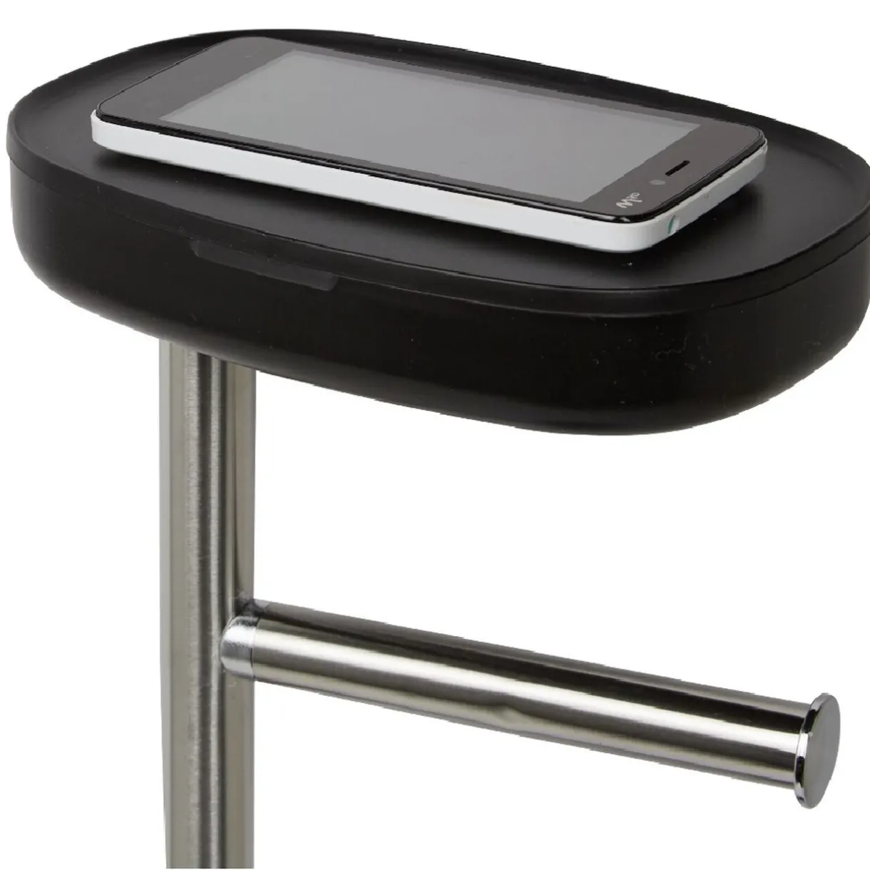 Best Gifi Serviteur WC 3 en 1 avec brosse dérouleur et support compartimenté