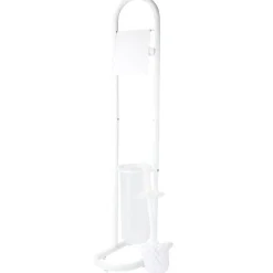 Clearance Gifi Serviteur WC blanc support papier et brosse