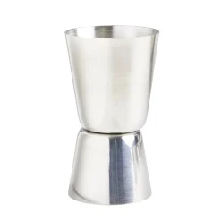 Set à cocktail acier avec support bois 6 pièces^Gifi Outlet