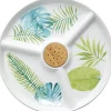 Set apéritif porcelaine design jungle^Gifi Hot