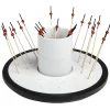 Set apéritif tournant noir et blanc 24pcs^Gifi Clearance