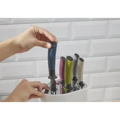 Set bloc de sécurité avec 5 couteaux de cuisine^Gifi New
