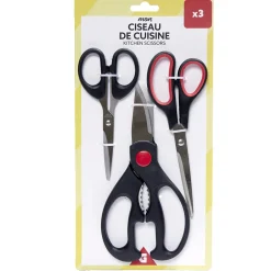 Set ciseaux de cuisine x3^Gifi Best
