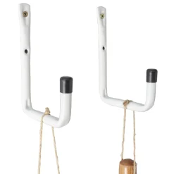 Rangement|Gifi Set crochets bricolage blancs x12