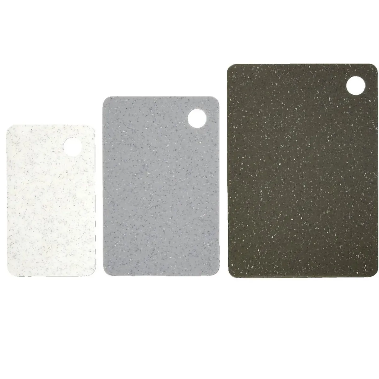 Set de 3 planches à découper design granite^Gifi Discount