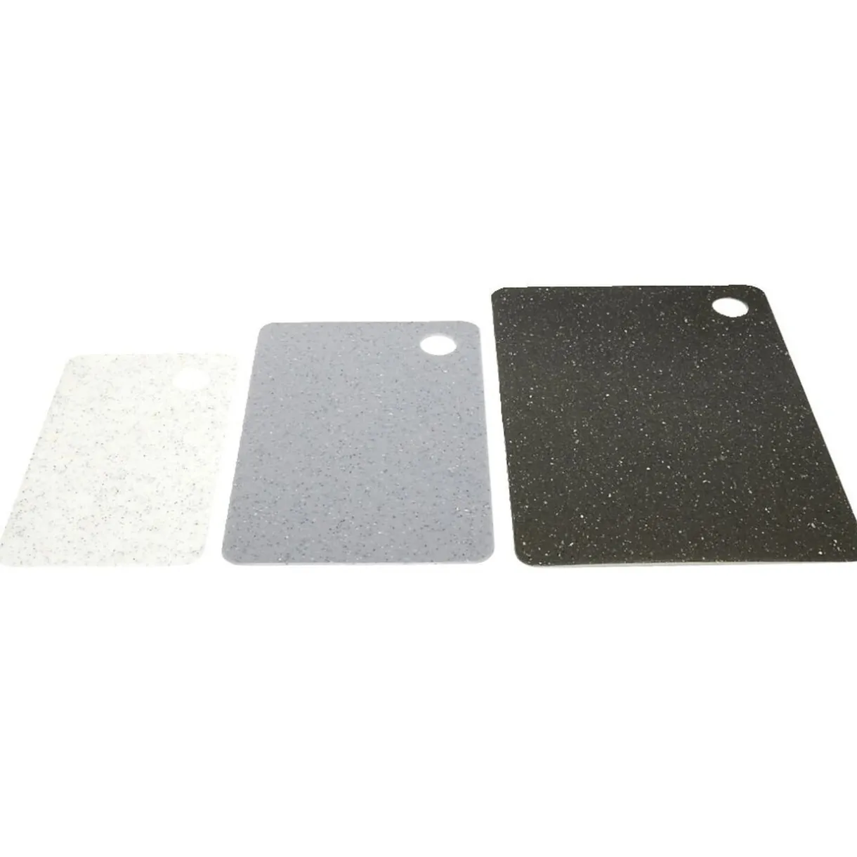Set de 3 planches à découper design granite^Gifi Discount