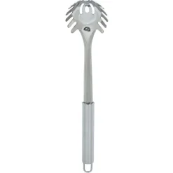 Set de 6 ustensiles de cuisine avec support inox gris Ø16xH40,5cm^Gifi Discount