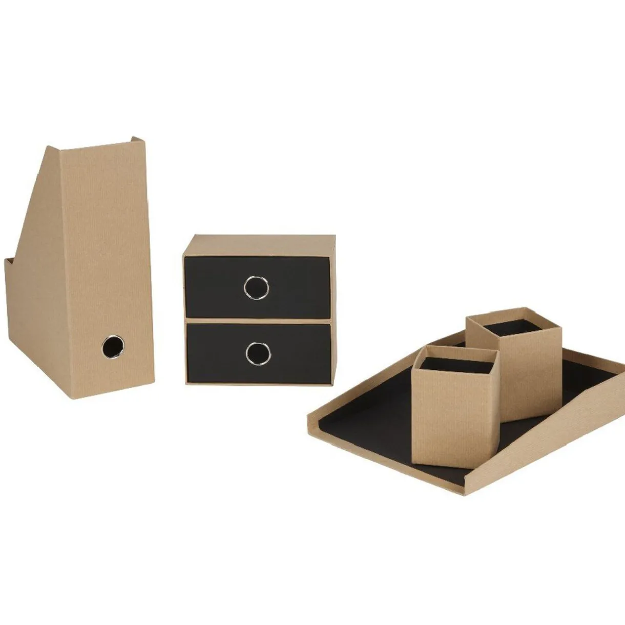 Rangement|Gifi Set de bureau 5 pièces
