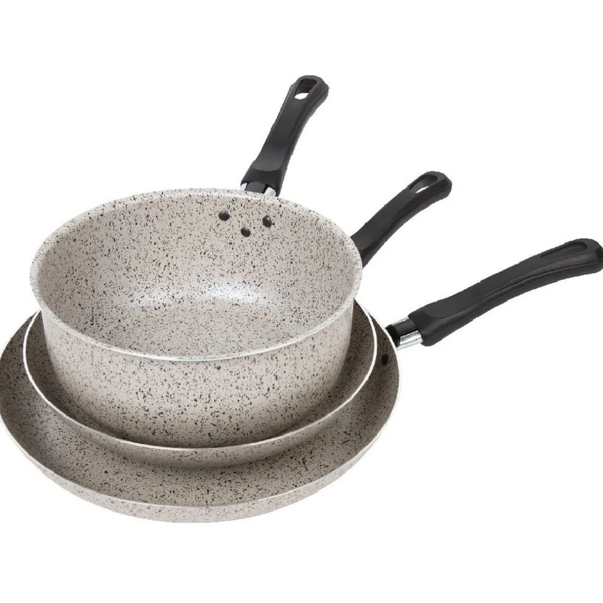 Set de cuisson beige moucheté^Gifi Discount