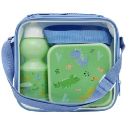 Set déjeuner Enfant lunchbox avec bouteille et sac de transport^Gifi Outlet