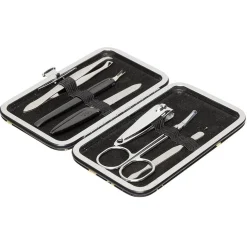 Online Gifi Set manucure 6 pièces Spring fleuri, gris