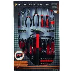 Best Gifi Set outils de bricolage 78 pièces