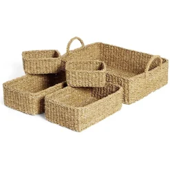 Rangement|Gifi Set panière jacinthe d'eau encastrable x5