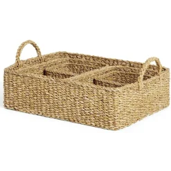 Rangement|Gifi Set panière jacinthe d'eau encastrable x5