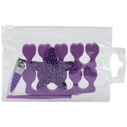 Gifi Set pédicure 5 pièces orange