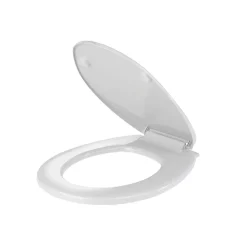 Hot Gifi Set plastique pour toilettes abattant dérouleur papier brosse WC