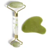 Best Gifi Set rouleau visage jade et Gua Sha