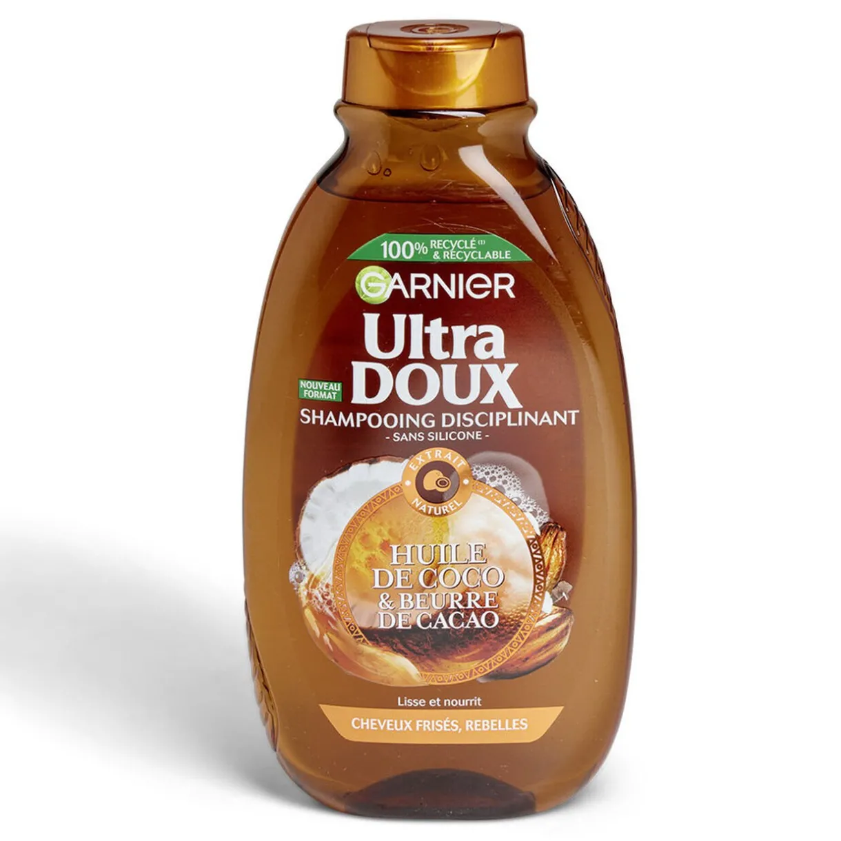 Sale Gifi Shampoing Ultra doux Garnier Beurre de Cacao Huile de Coco