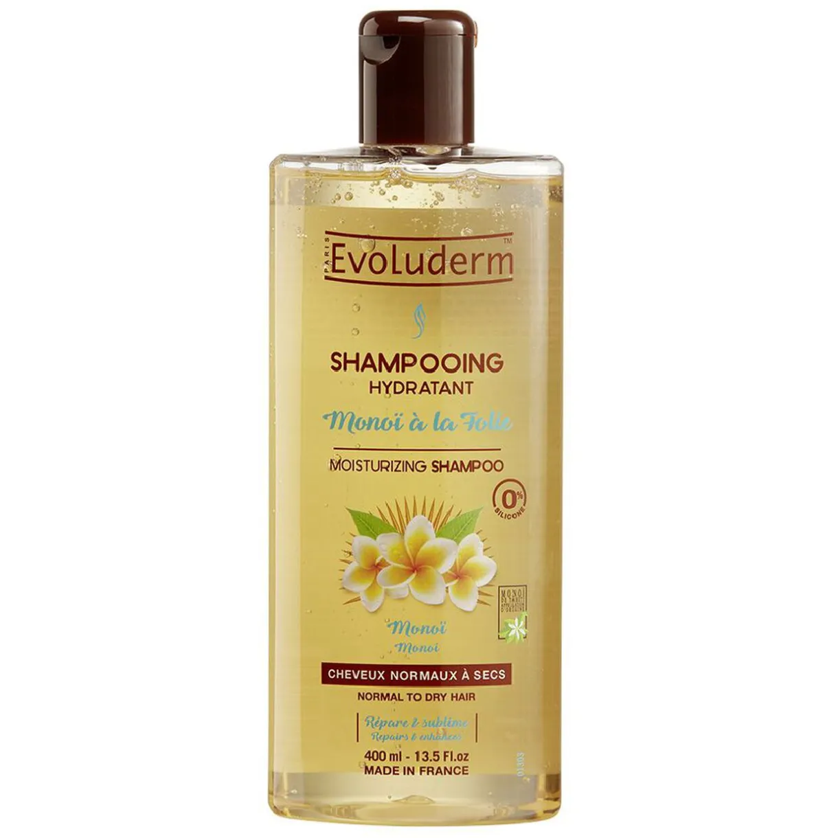 New Gifi Shampooing hydratant Evoluderm monoï à la folie 400 ml