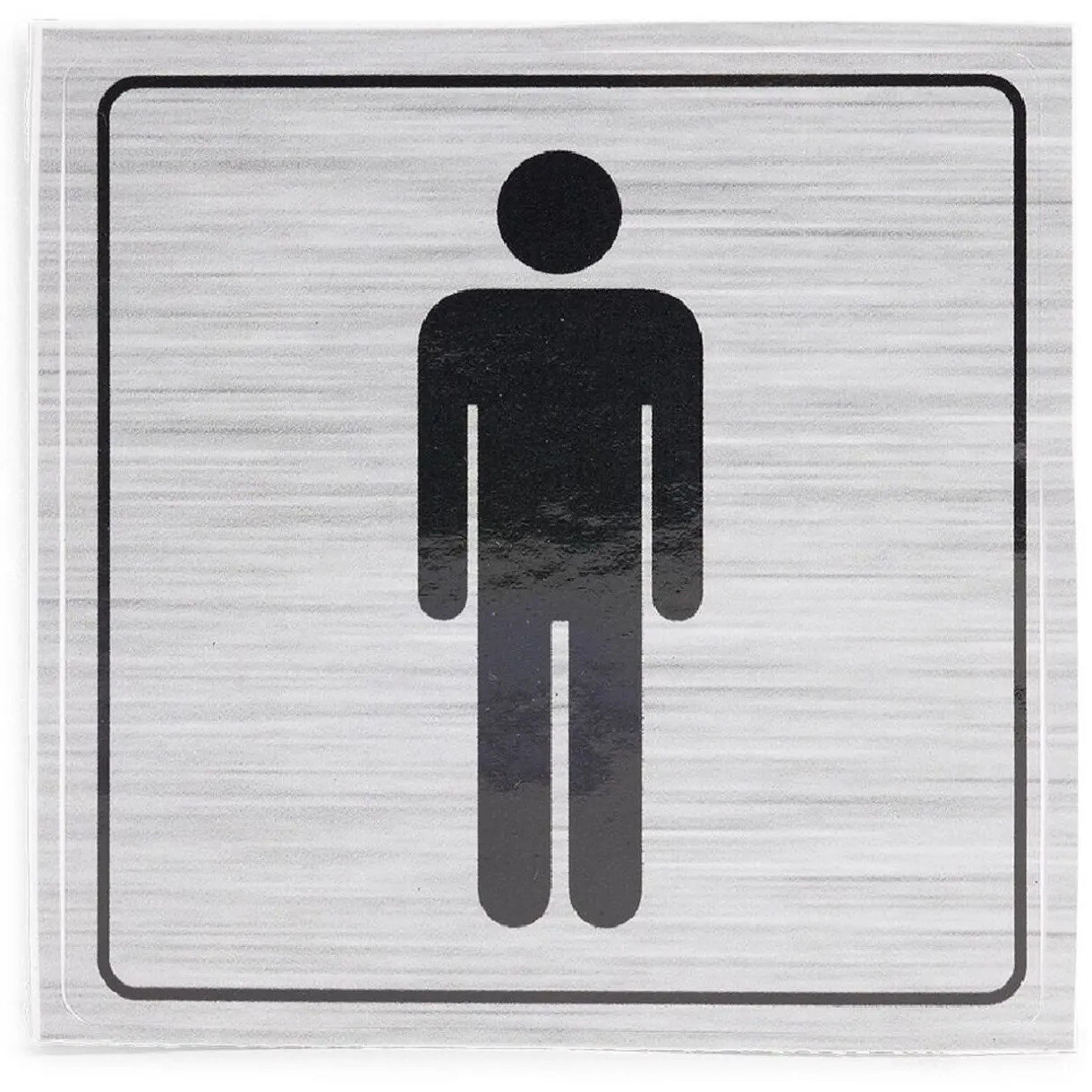 Online Gifi Signalétique adhésive "WC homme" - 8x8 cm