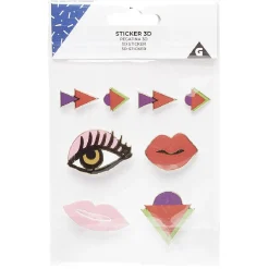 Outlet Gifi Sitcker 3d color block pvc