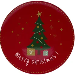 Sous assiette à motif sapin "Merry Christmas" Ø33 cm^Gifi