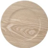 Sous assiette décoration effet nature bois clair^Gifi Online