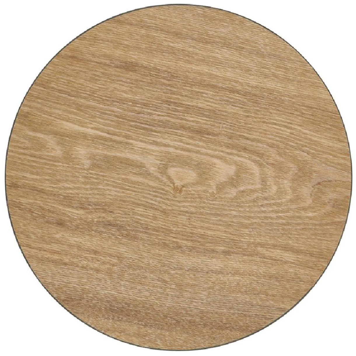 Sous assiette effet bois^Gifi Outlet