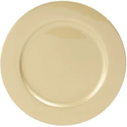 Sous assiette plastique doré^Gifi Clearance