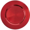 Sous assiette ronde rouge^Gifi Online