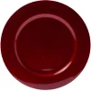 Sous assiette ronde rouge Ø33 cm^Gifi New