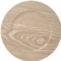 Sous assiette style bois forme ronde^Gifi Clearance