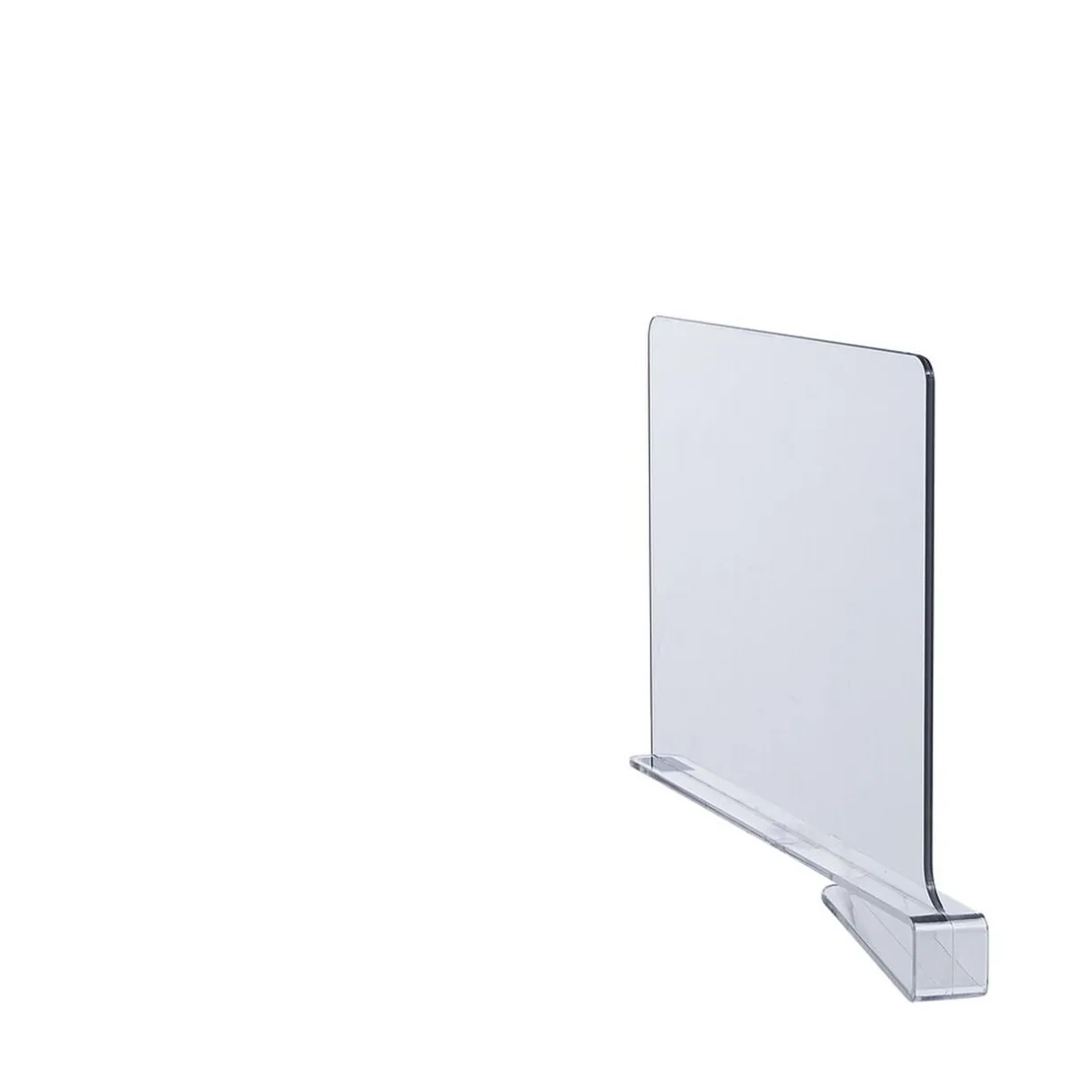 Rangement|Gifi Séparateur d'étagère transparent x2