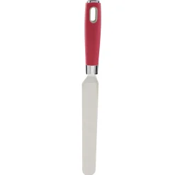 Spatule à crêpe en inox avec manche en polypropylène rouge^Gifi New