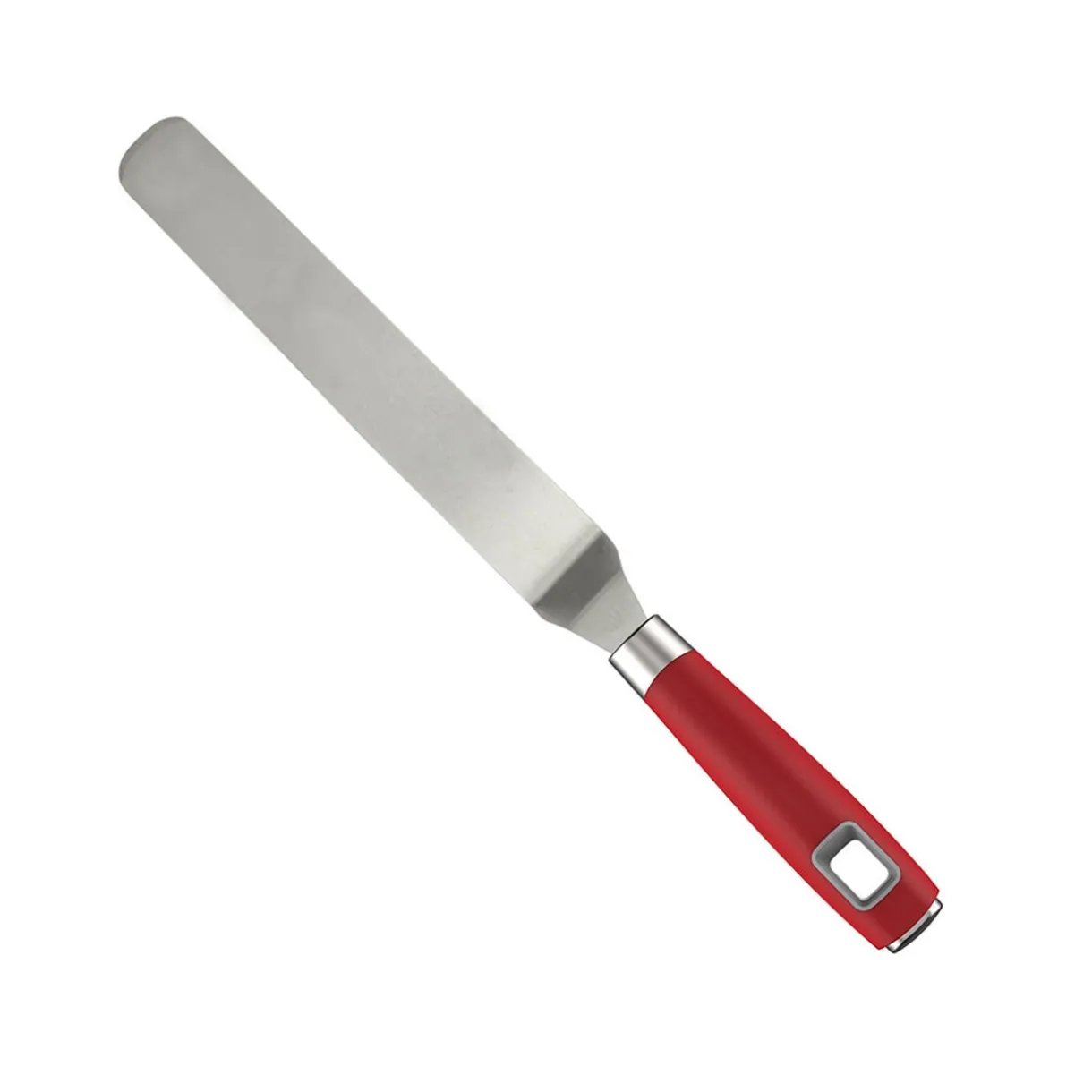Spatule à crêpe inox avec manche en polypropylène rouge^Gifi Sale