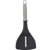 Spatule à trou polyamide manche en polypropylène gris noir^Gifi Best