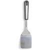 Spatule de cuisine en inox avec manche en plastique noir L.31cm^Gifi Clearance