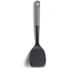 Spatule de cuisine en plastique noir et gris L.35cm^Gifi