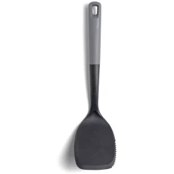 Spatule de cuisine en plastique noir et gris L.35cm^Gifi