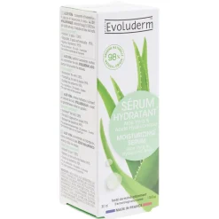 Discount Gifi Sérum hydratant Evoluderm Aloe Vera et acide hyaluronique 30ml