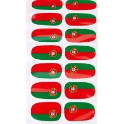 Best Gifi Sticker ongles supporter Portugal x14